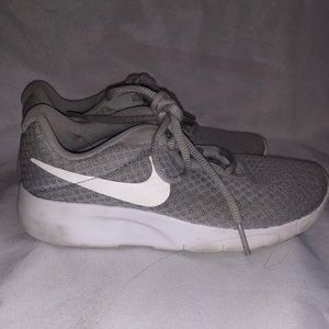 Gray Nike Athletic Shoes